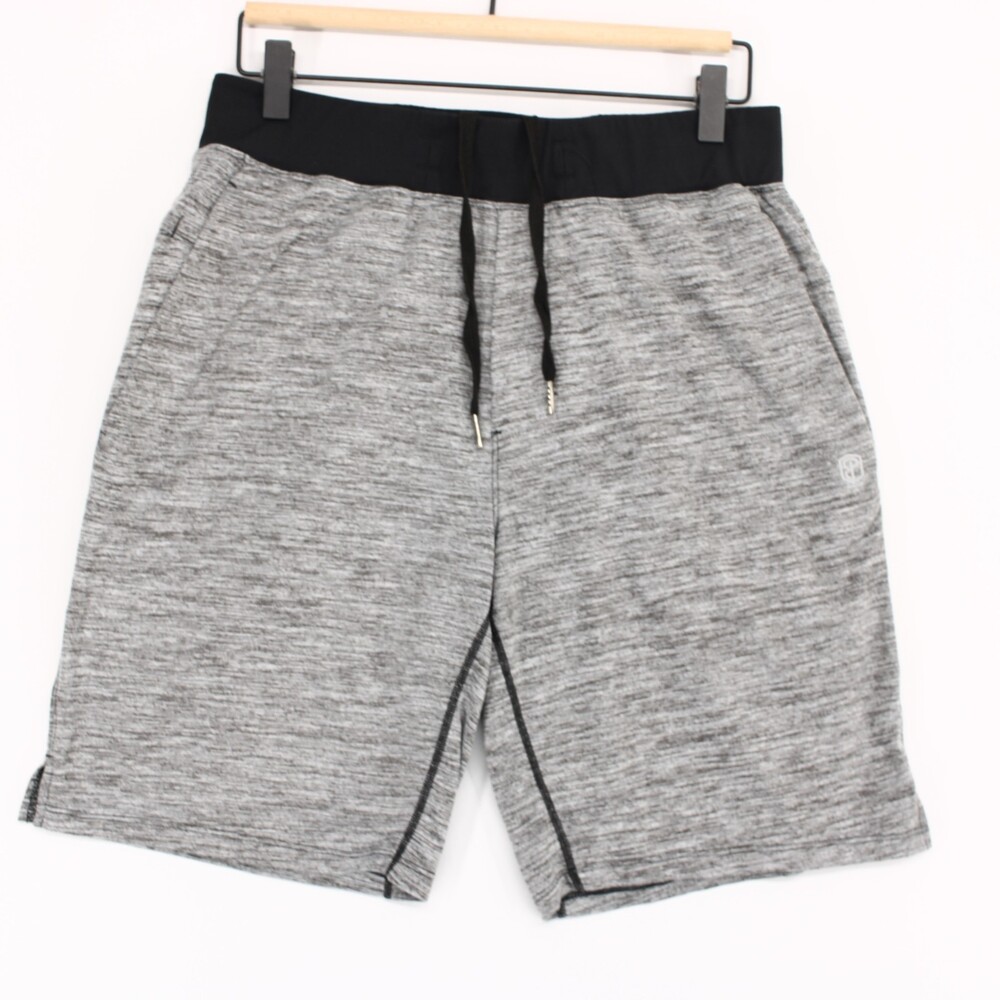 Born Primitive Training Shorts Mens Small Gray Heather Athletic Training Gym